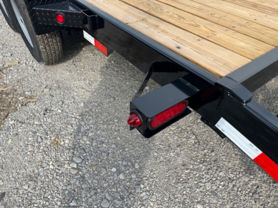 18+3 equipment trailer 7k Dexter axles for sale Best Bobcat Trailers 