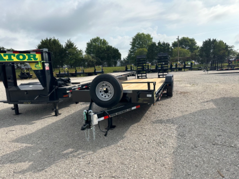 18+3 equipment trailer 7k Dexter axles for sale Best Bobcat Trailers 