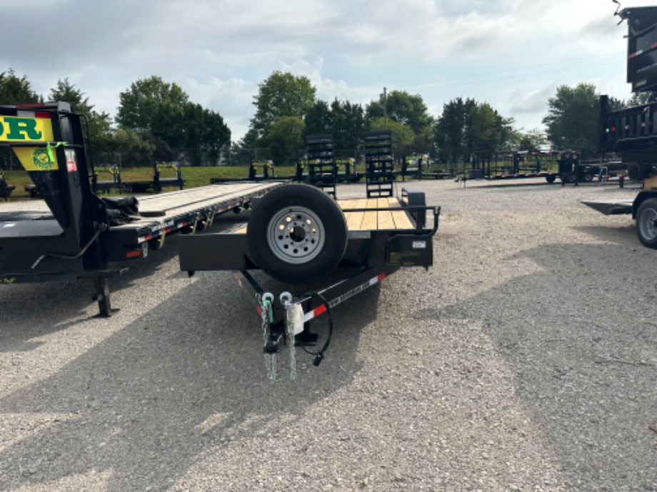 18+3 equipment trailer 7k Dexter axles for sale Best Bobcat Trailers 