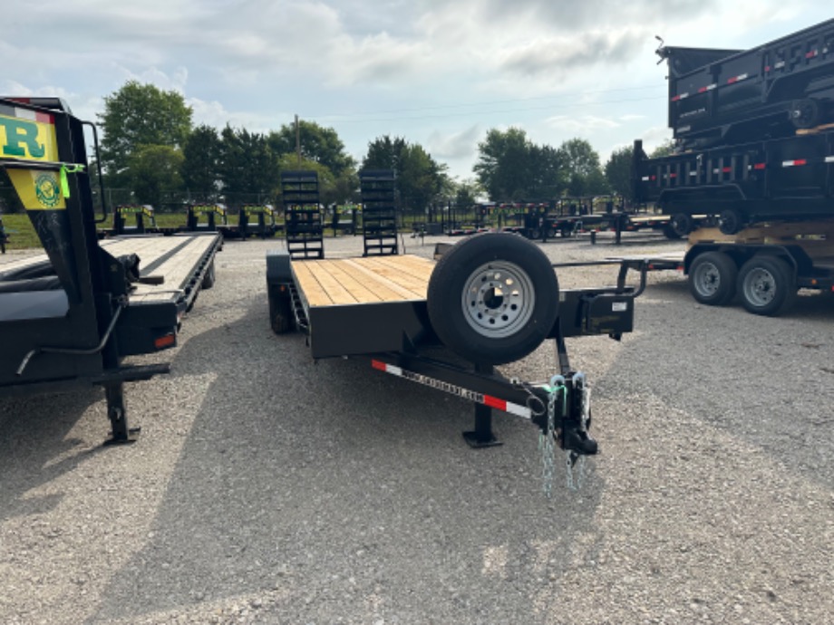 18+3 equipment trailer 7k Dexter axles for sale Best Bobcat Trailers 