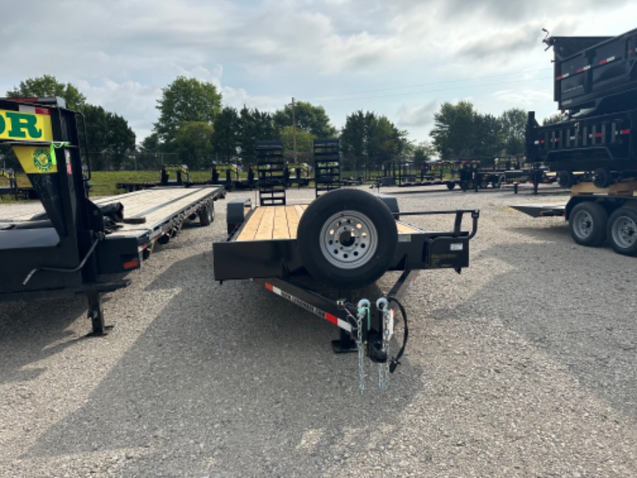 18+3 equipment trailer 7k Dexter axles for sale Best Bobcat Trailers 