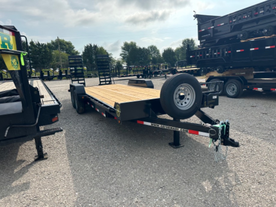 18+3 equipment trailer 7k Dexter axles for sale Best Bobcat Trailers 