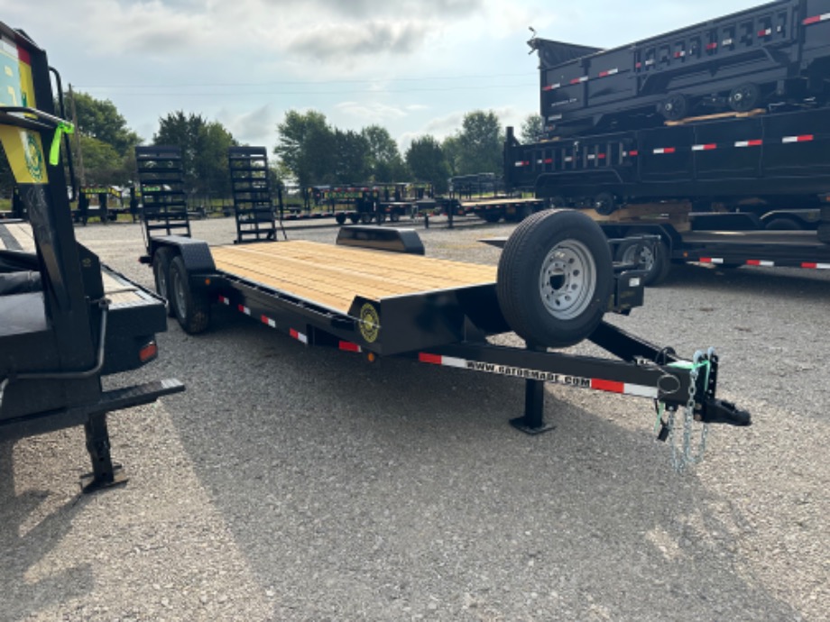 18+3 equipment trailer 7k Dexter axles for sale Best Bobcat Trailers 