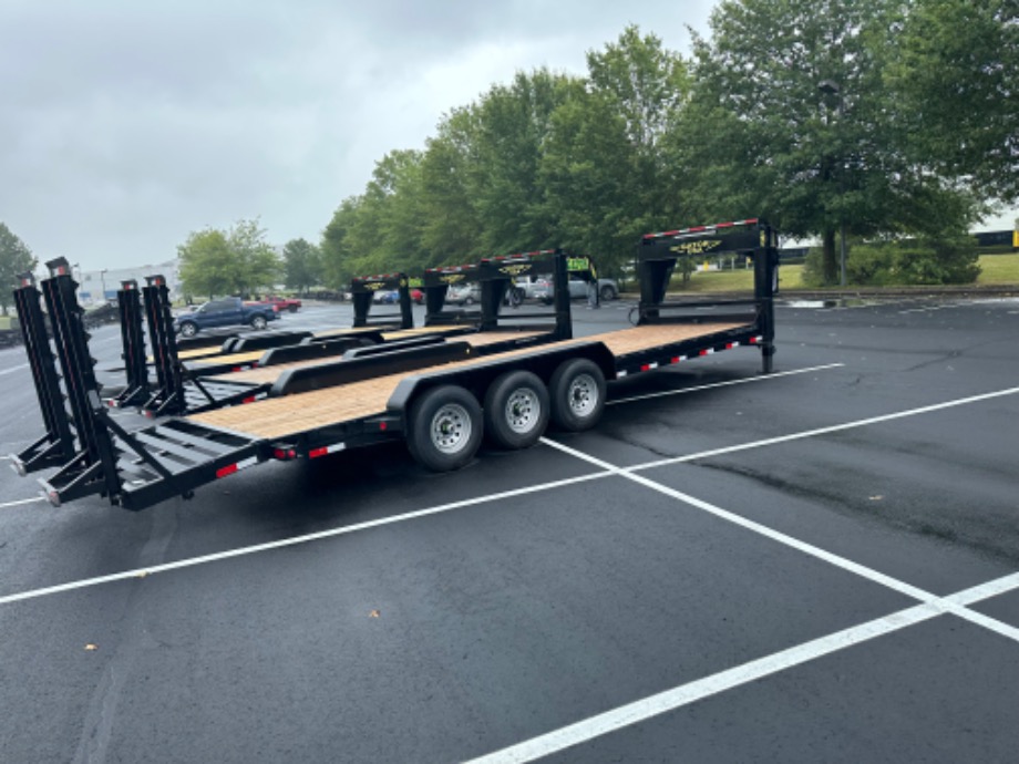 22+3 Triple 7k axles  Best Bobcat Trailers 