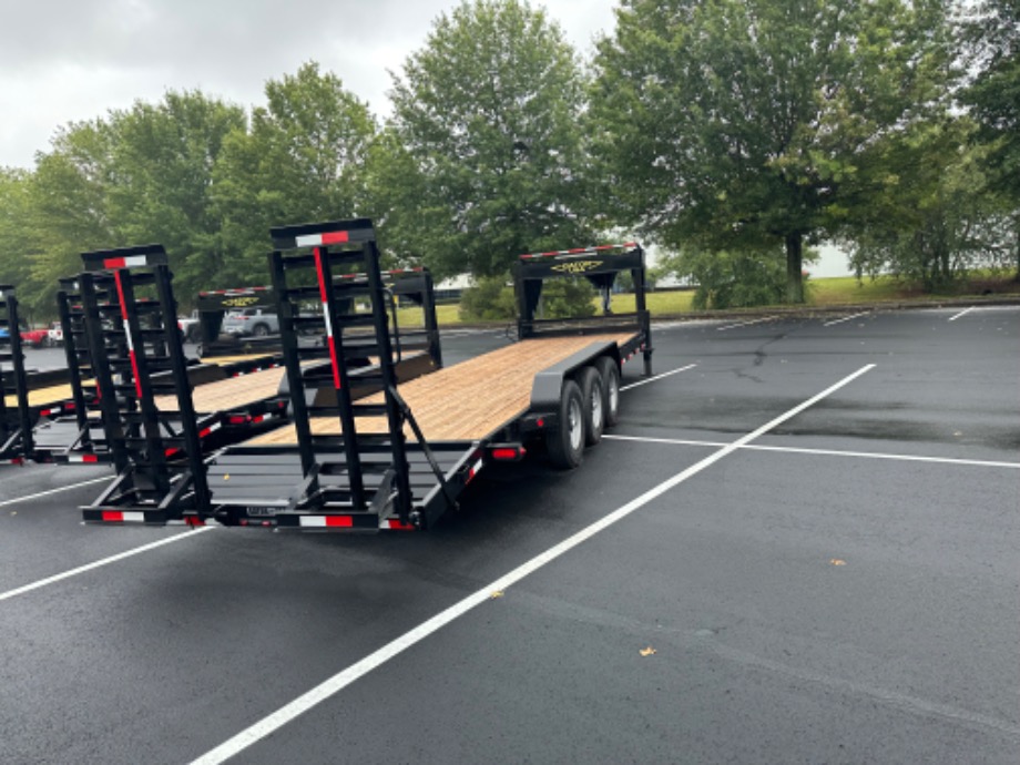 22+3 Triple 7k axles  Best Bobcat Trailers 