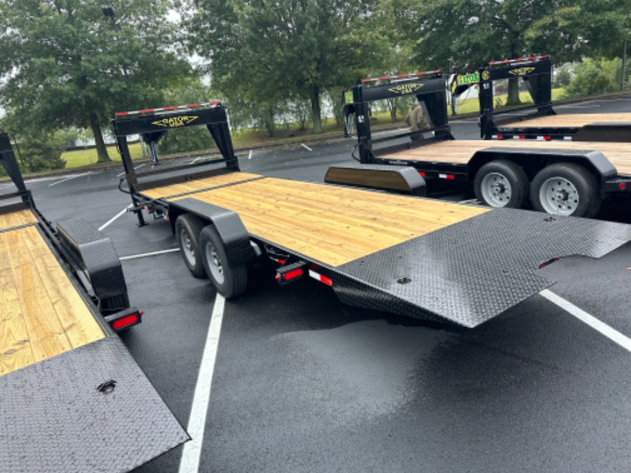 Gooseneck tilt trailer 8k axle for sale Best Bobcat Trailers 