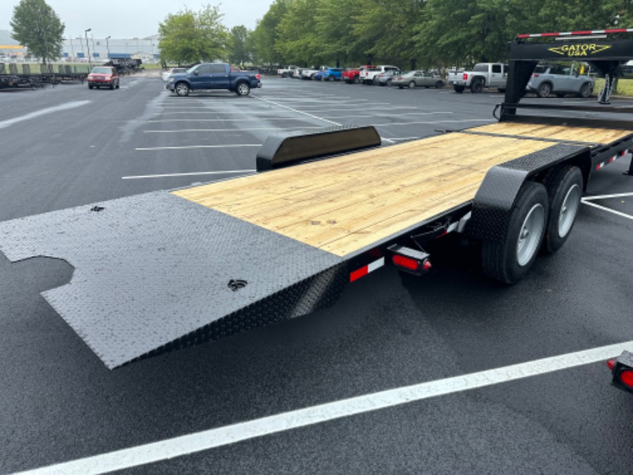 4+16 gooseneck tilt bed trailer for sale Best Bobcat Trailers 