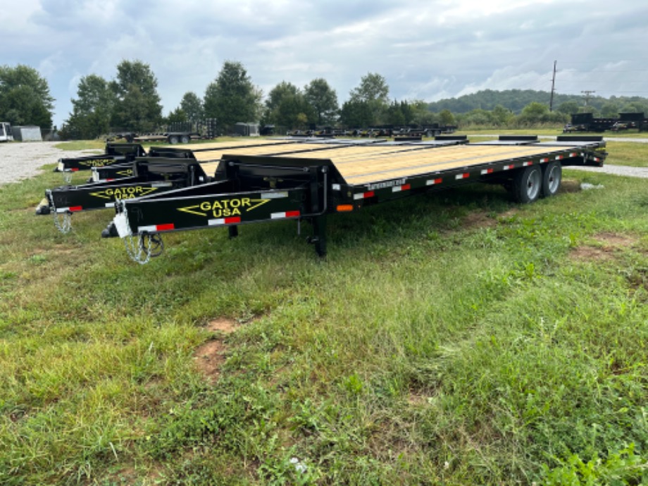 Deck over 16k wide ramp trailer for sale Best Bobcat Trailers 