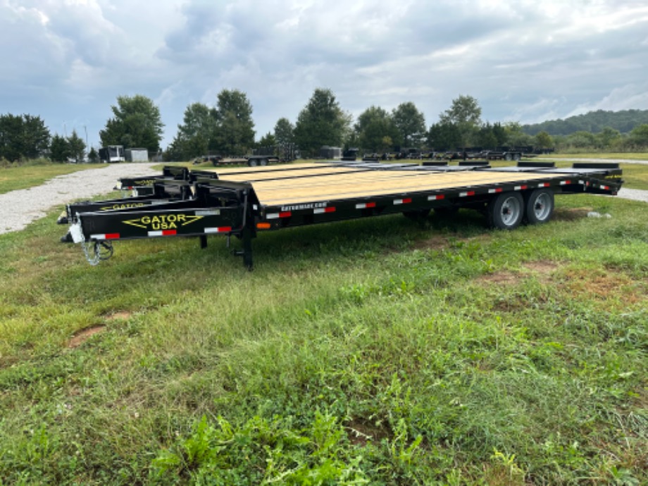 Deck over 16k wide ramp trailer for sale Best Bobcat Trailers 