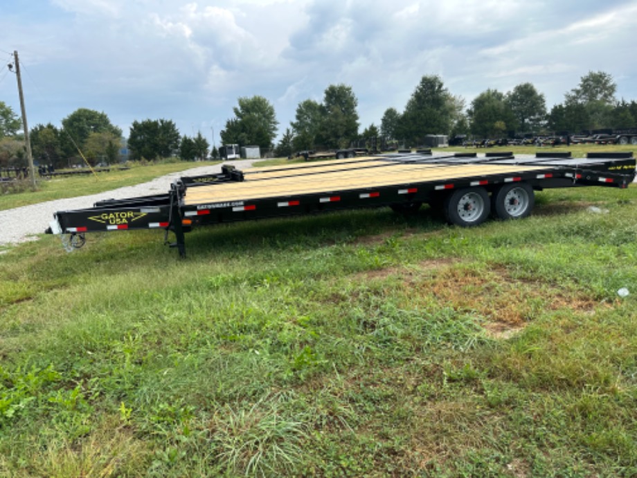 Deck over 16k wide ramp trailer for sale Best Bobcat Trailers 