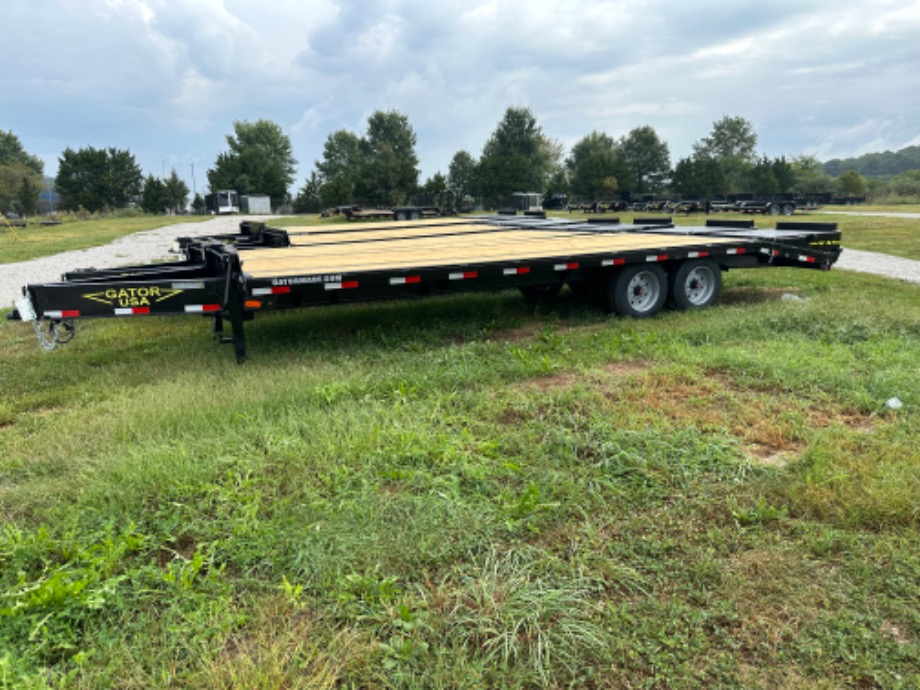 Deck over 16k wide ramp trailer for sale Best Bobcat Trailers 