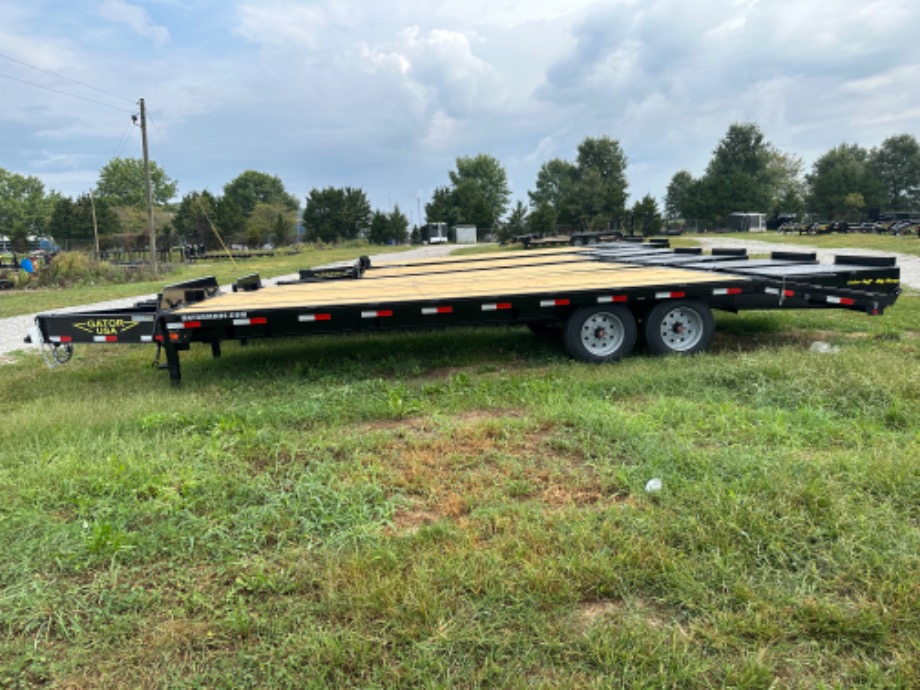 Deck over 16k wide ramp trailer for sale Best Bobcat Trailers 