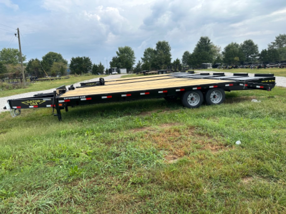 Deck over 16k wide ramp trailer for sale Best Bobcat Trailers 