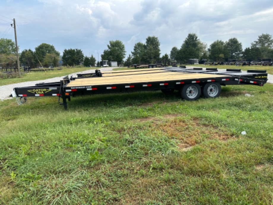 Deck over 16k wide ramp trailer for sale Best Bobcat Trailers 