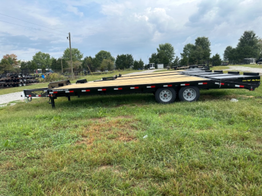 Deck over 16k wide ramp trailer for sale Best Bobcat Trailers 