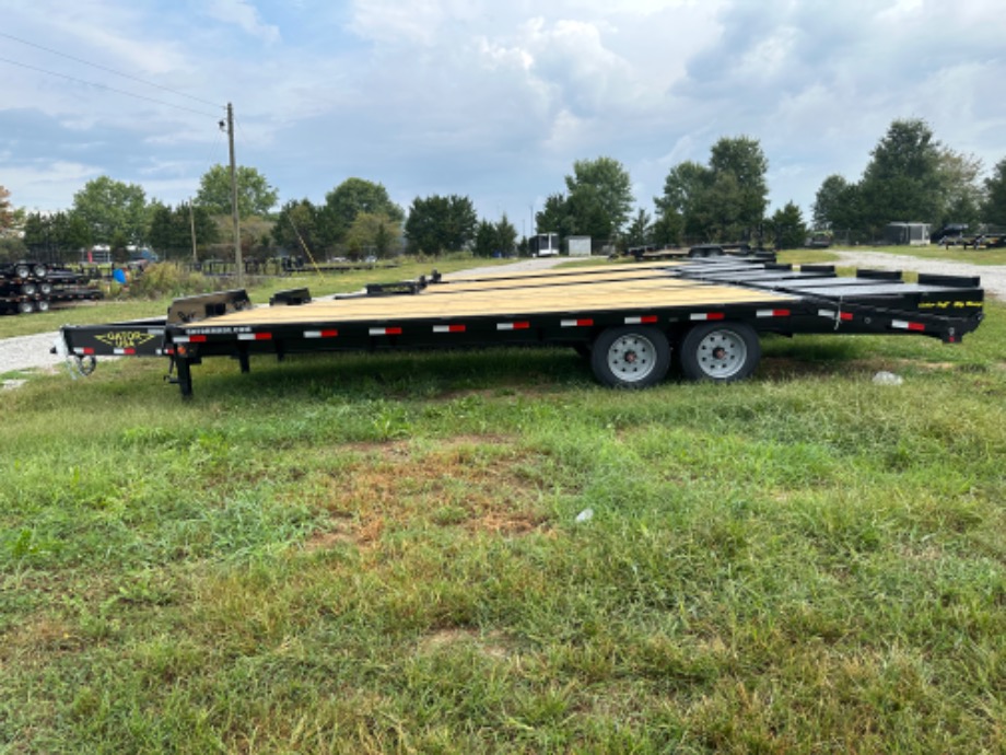 Deck over 16k wide ramp trailer for sale Best Bobcat Trailers 