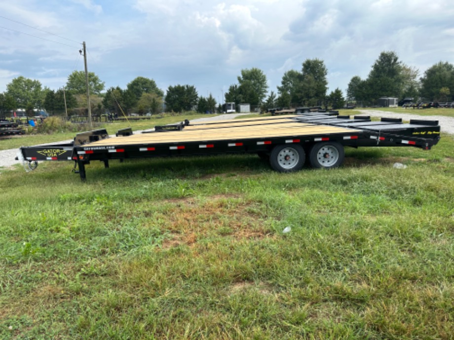 Deck over 16k wide ramp trailer for sale Best Bobcat Trailers 