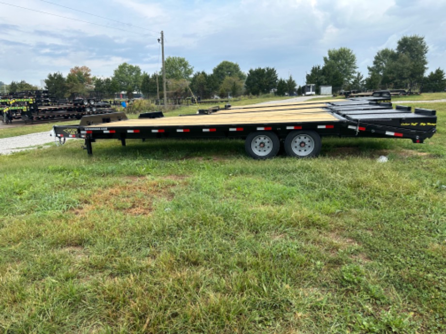 Deck over 16k wide ramp trailer for sale Best Bobcat Trailers 