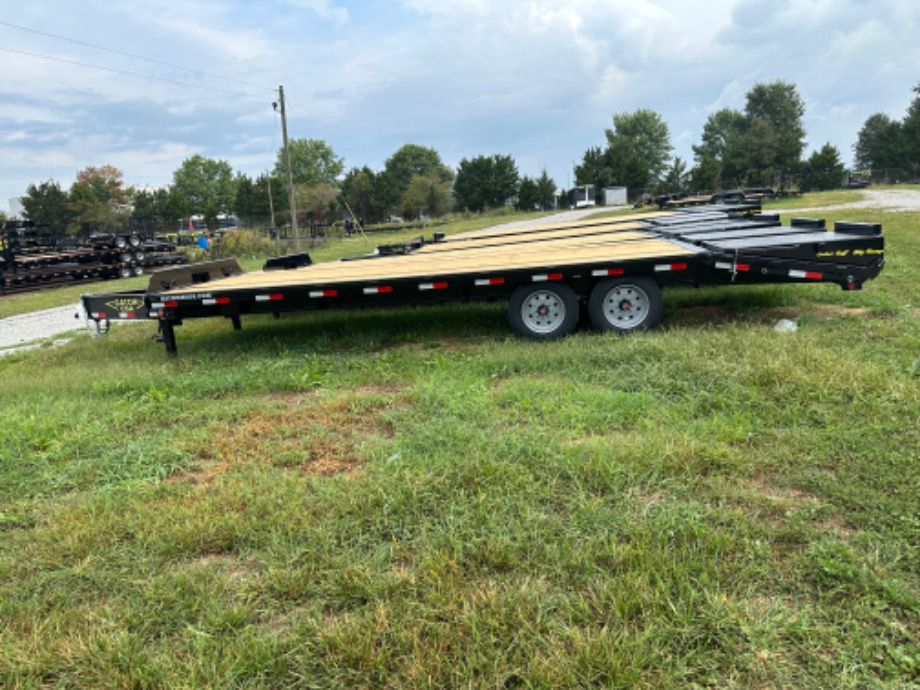 Deck over 16k wide ramp trailer for sale Best Bobcat Trailers 