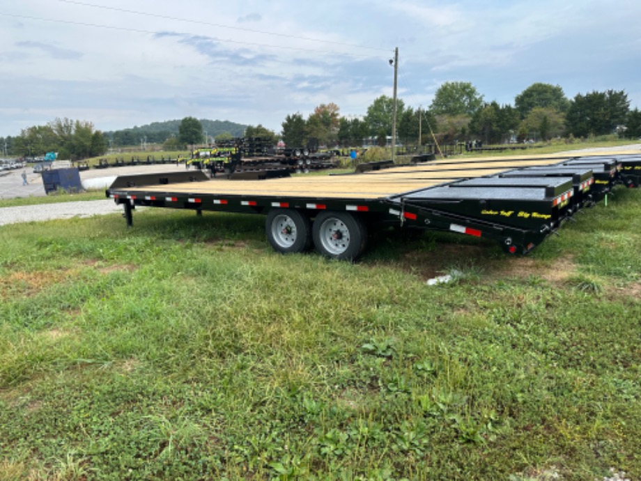 Deck over 16k wide ramp trailer for sale Best Bobcat Trailers 