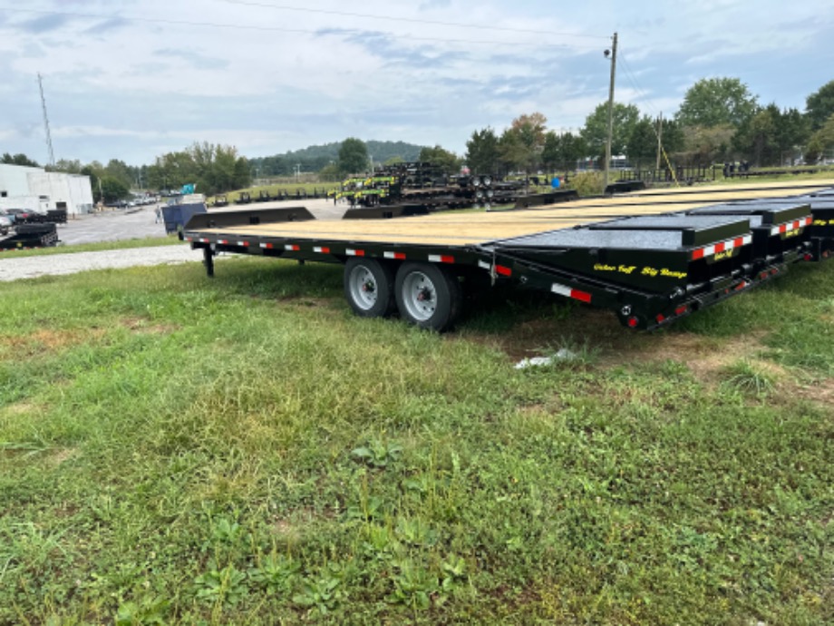 Deck over 16k wide ramp trailer for sale Best Bobcat Trailers 