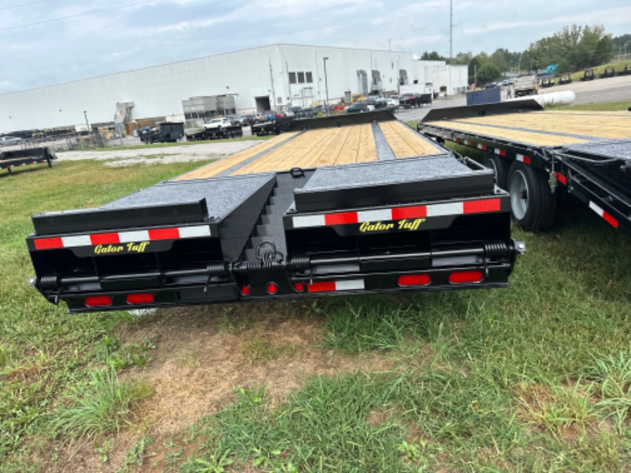 Deck over 16k wide ramp trailer for sale Best Bobcat Trailers 