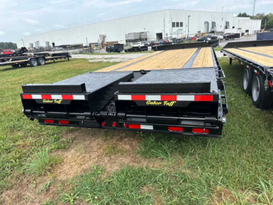 Deck over 16k wide ramp trailer for sale Best Bobcat Trailers 