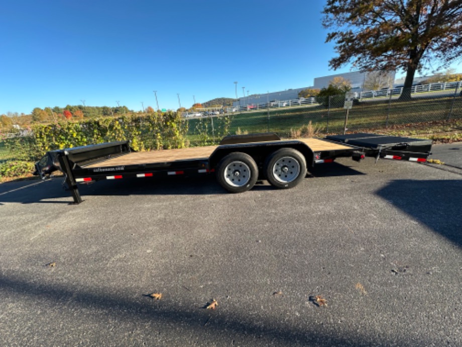 18+4 aardvark wide ramp  Best Bobcat Trailers 