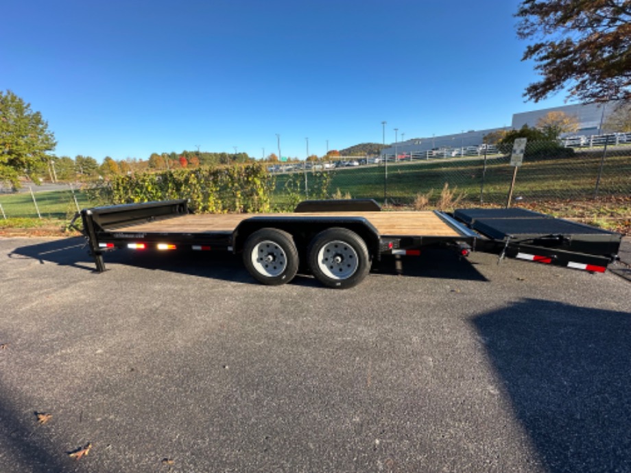 18+4 aardvark wide ramp  Best Bobcat Trailers 