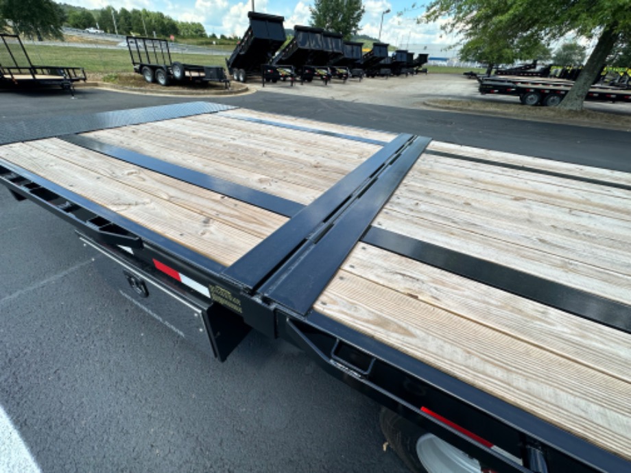 Hydraulic dovetail Aardvark Triailer deck over 25+10 For Sale Best Equipment Trailer 