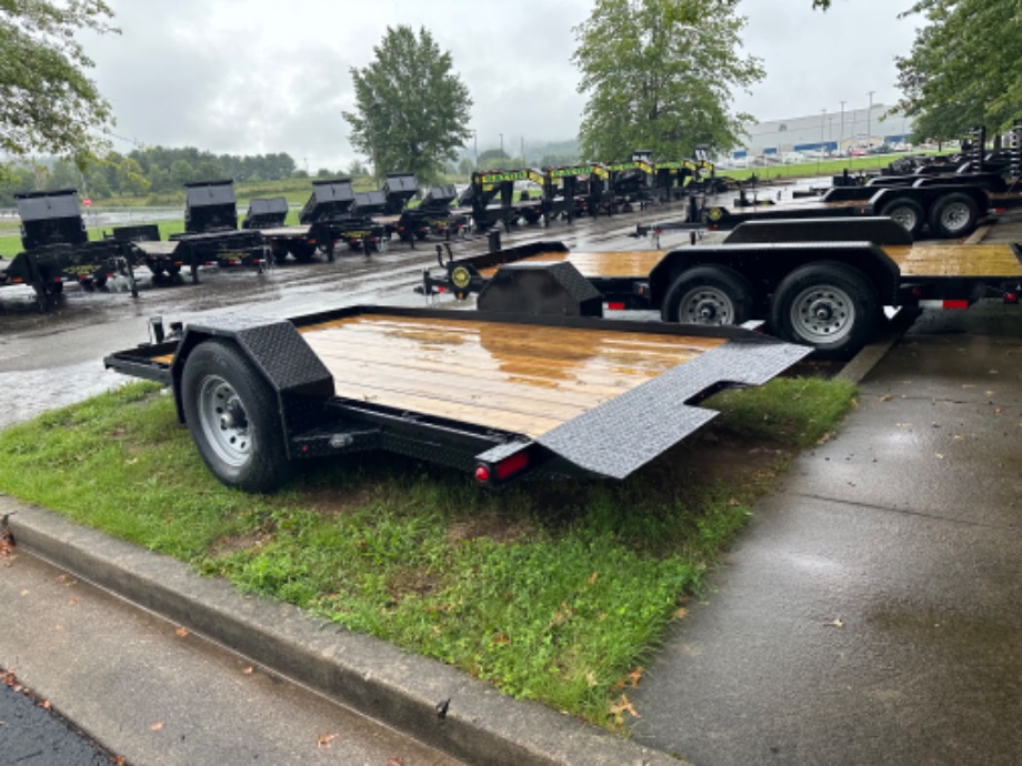 Toe Flex Tilt Single 7k Axle Trailer For Sale  Best Equipment Trailer 