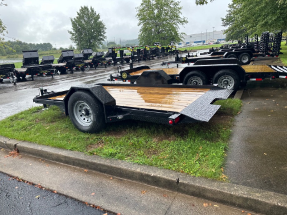 Toe Flex Tilt Single 7k Axle Trailer For Sale  Best Equipment Trailer 