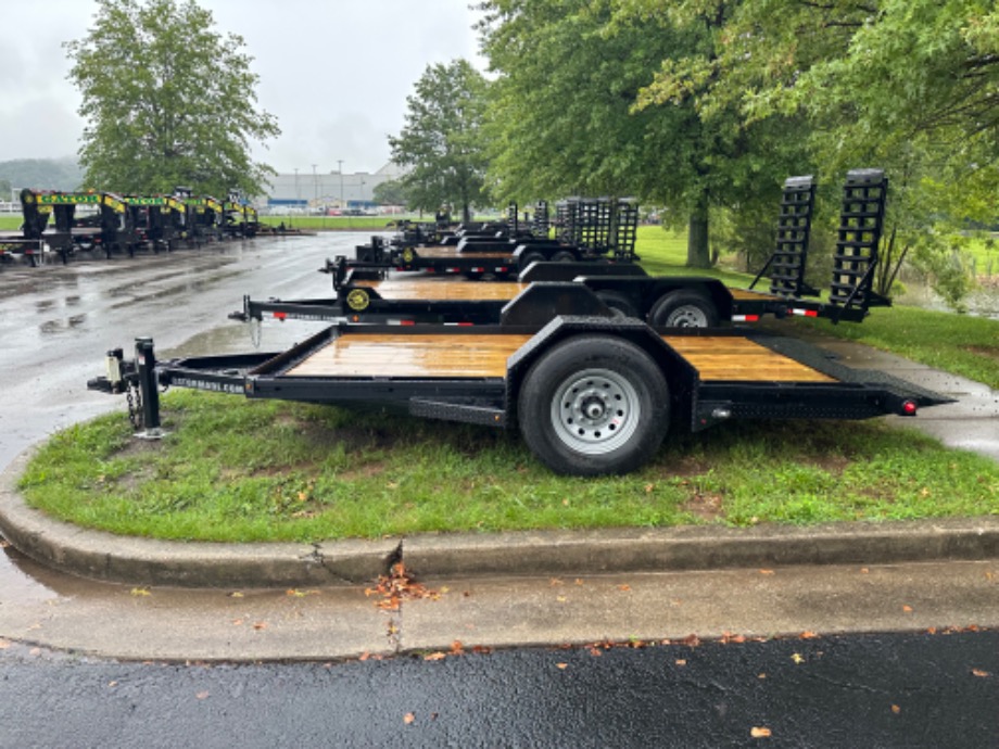 Toe Flex Tilt Single 7k Axle Trailer For Sale  Best Equipment Trailer 