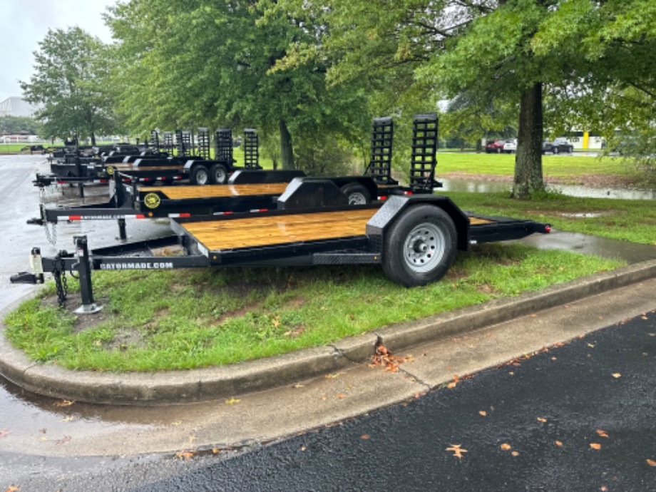 Toe Flex Tilt Single 7k Axle Trailer For Sale  Best Equipment Trailer 