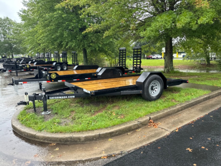 Toe Flex Tilt Single 7k Axle Trailer For Sale  Best Equipment Trailer 