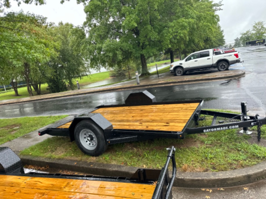 Toe Flex Tilt Single 7k Axle Trailer For Sale  Best Equipment Trailer 