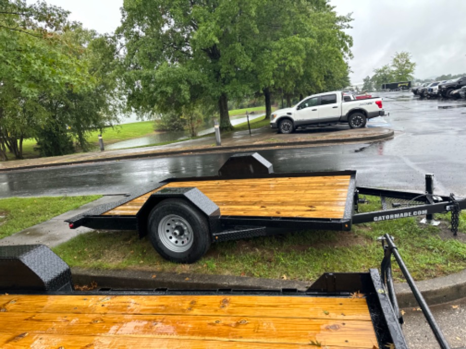 Toe Flex Tilt Single 7k Axle Trailer For Sale  Best Equipment Trailer 