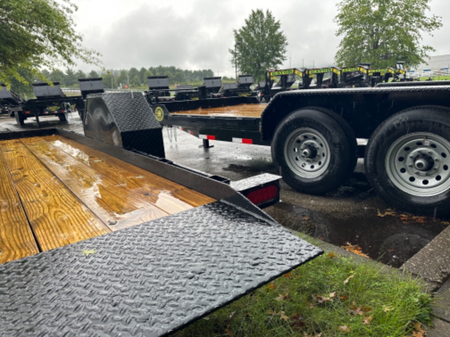 Toe Flex Tilt Single 7k Axle Trailer For Sale  Best Equipment Trailer 