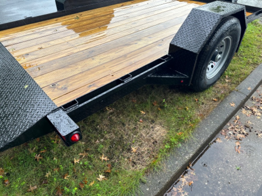 Toe Flex Tilt Single 7k Axle Trailer For Sale  Best Equipment Trailer 