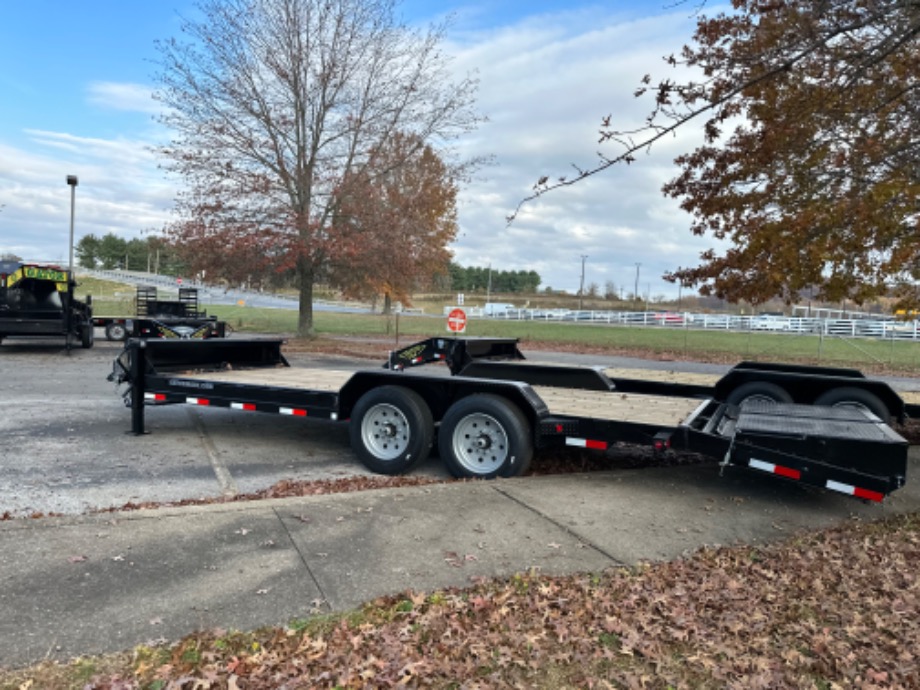 Wide Ramp Equipment Trailer For Sale | Aardvark 8k Dexter axles  Best Equipment Trailer 