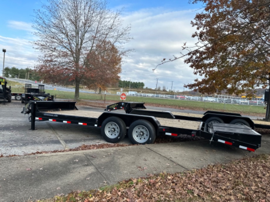 Wide Ramp Equipment Trailer For Sale | Aardvark 8k Dexter axles  Best Equipment Trailer 