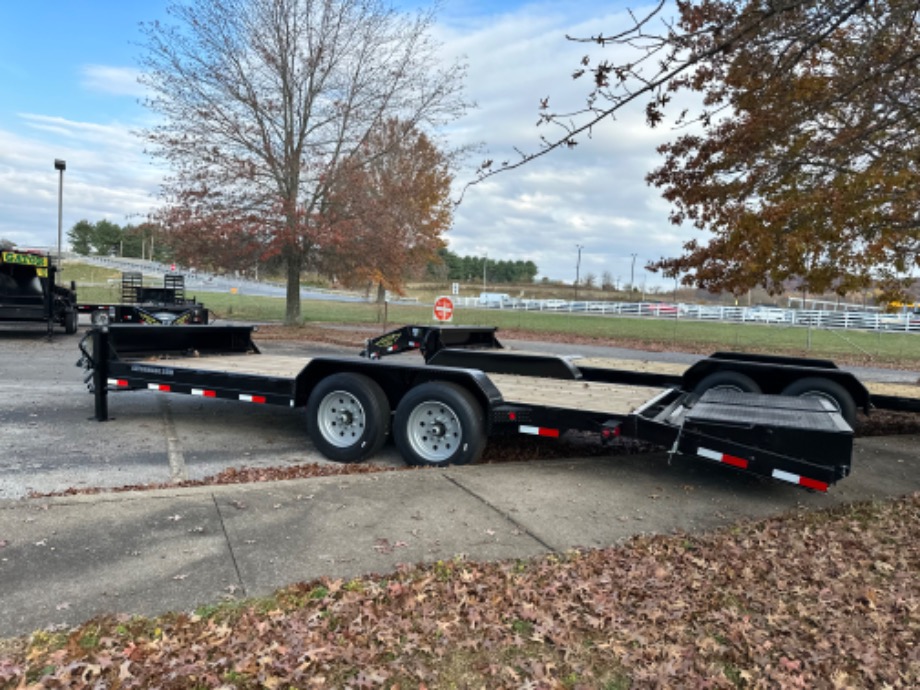 Wide Ramp Equipment Trailer For Sale | Aardvark 8k Dexter axles  Best Equipment Trailer 