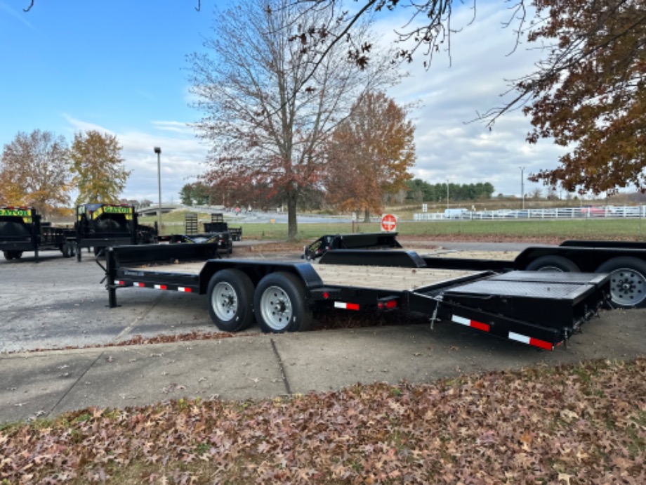 Wide Ramp Equipment Trailer For Sale | Aardvark 8k Dexter axles  Best Equipment Trailer 