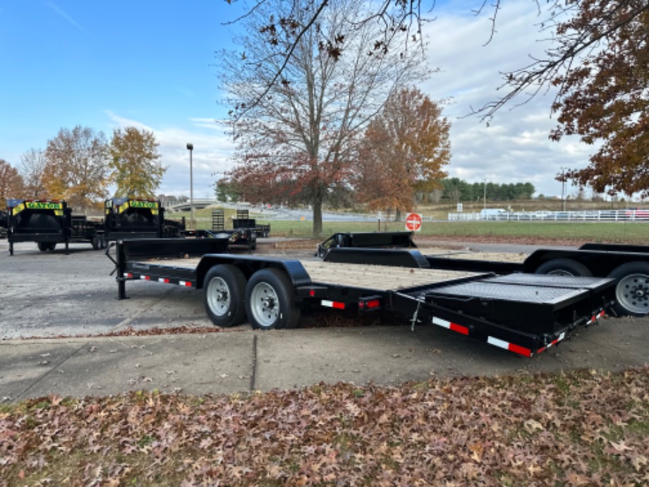 Wide Ramp Equipment Trailer For Sale | Aardvark 8k Dexter axles  Best Equipment Trailer 