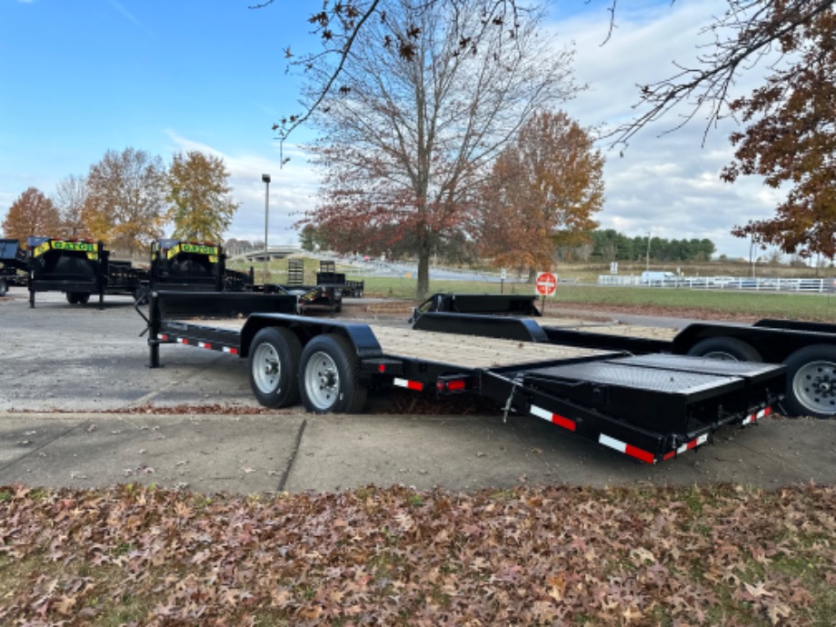 Wide Ramp Equipment Trailer For Sale | Aardvark 8k Dexter axles  Best Equipment Trailer 