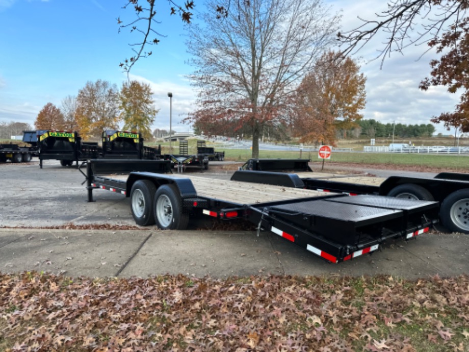 Wide Ramp Equipment Trailer For Sale | Aardvark 8k Dexter axles  Best Equipment Trailer 