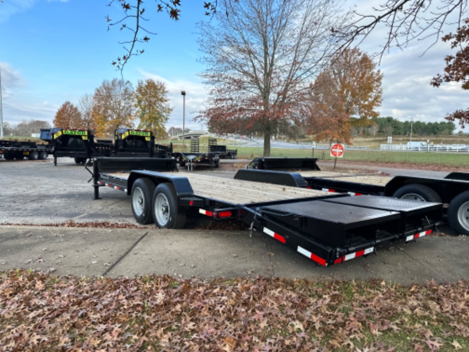 Wide Ramp Equipment Trailer For Sale | Aardvark 8k Dexter axles  Best Equipment Trailer 