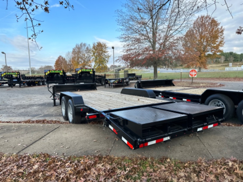 Wide Ramp Equipment Trailer For Sale | Aardvark 8k Dexter axles  Best Equipment Trailer 