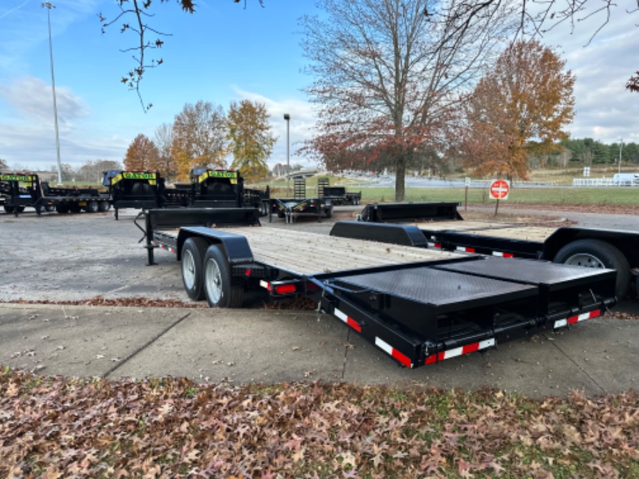 Wide Ramp Equipment Trailer For Sale | Aardvark 8k Dexter axles  Best Equipment Trailer 