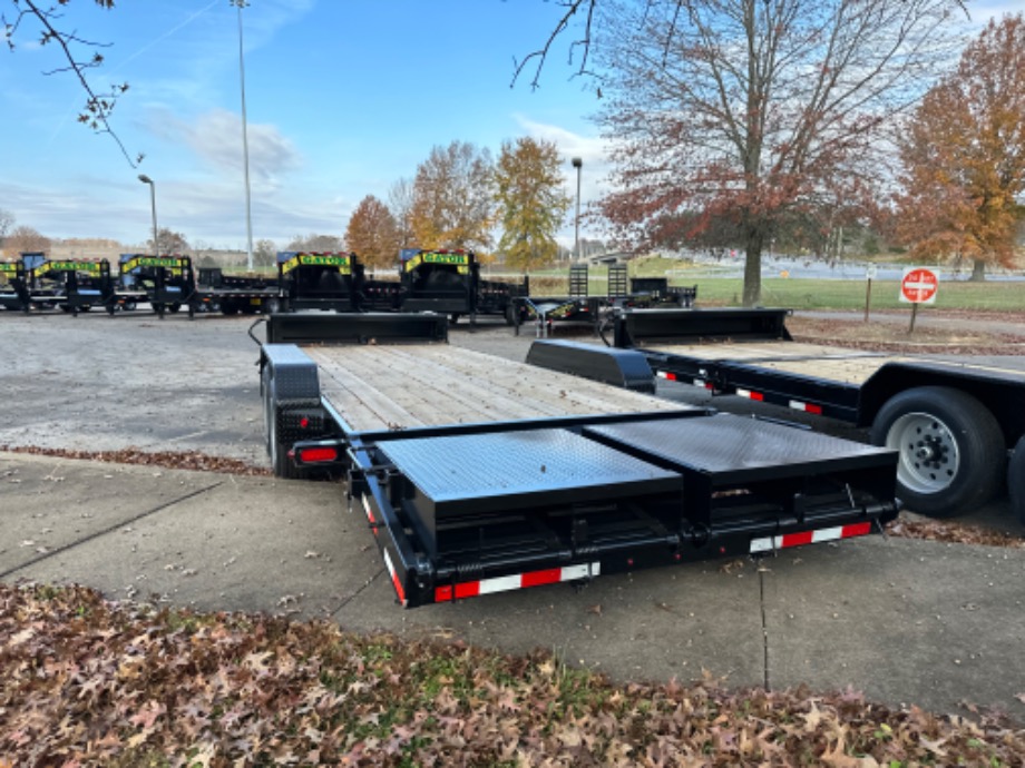 Wide Ramp Equipment Trailer For Sale | Aardvark 8k Dexter axles  Best Equipment Trailer 